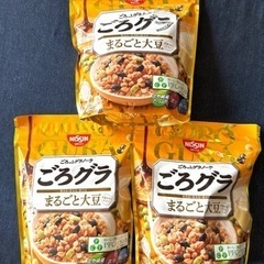日清シスコごろグラまるごと大豆ごろっとグラノーラロカボ食物繊維 ...