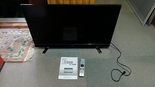 aiwa 液晶テレビ 2020年製 TV-43UF30H 43V 4K リモコン・取説