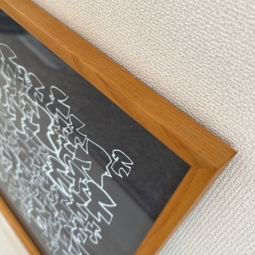 【超美品】バーズワーズ シルクスクリーン FLYING BIRDS