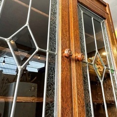 売約済》【武蔵小山店】三越 ブルージュ Brugge ガラスキャビネット