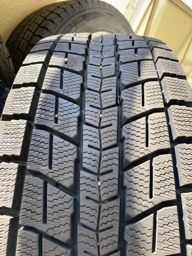 タイヤ ダンロップ WINTER MAXX SJ8 215/60R17 96Q 9.5分山 4本 スタッドレス ECO FORME 1