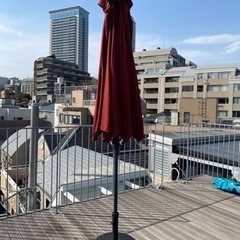 コストコ　ガーデンパラソル　屋外用の画像