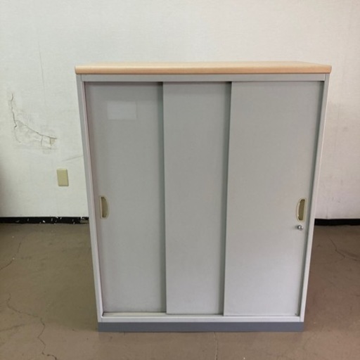 LION ライオン事務機 JOIFA620 スチールキャビネット 鍵付き 書類棚 3段 A4 日本製 国産