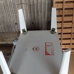 【決まりました】白ローテーブル差し上げますの画像