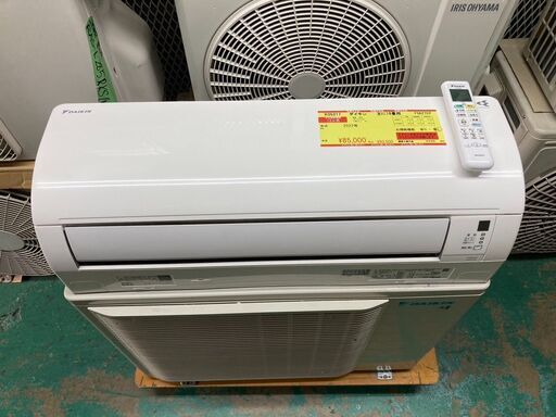 K05217　ダイキン　2022年製　中古エアコン　主に18畳用　冷房能力　5.6KW ／ 暖房能力　6.7KW