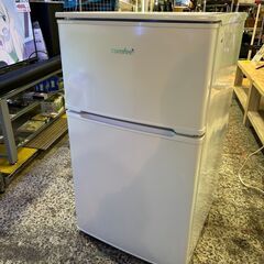 ✨安心の除菌洗浄済✨Comfee\' 2023年製 90L 2ドア冷蔵庫 RCT90WH/E【愛市IR016438-007】