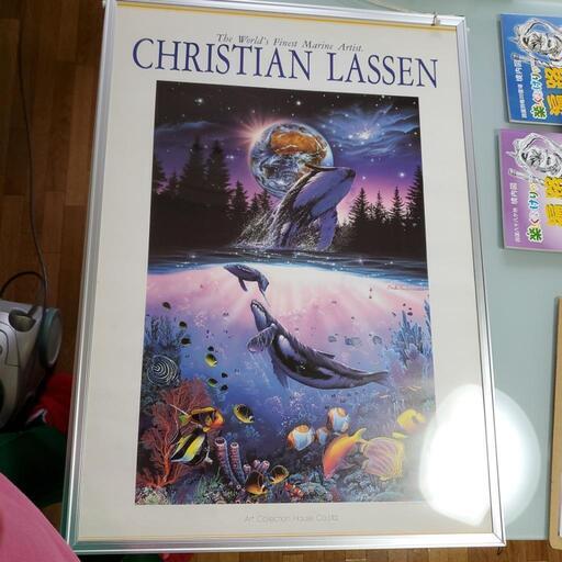 CHRISTIAN LASSENのポスター 額縁つき