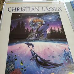 CHRISTIAN LASSENのポスター 額縁つきの画像