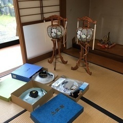 お盆セット　一式差し上げます。の画像