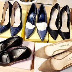 新品パンプス22㎝5足セット　UNTITLED、DIANA、プー...