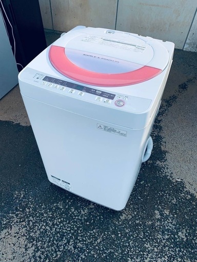 ♦️SHARP 全自動電気洗濯機  【2015年製 】ES-GE60P-P