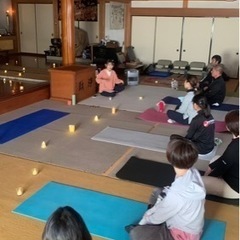 一宮市　お寺ヨガの画像