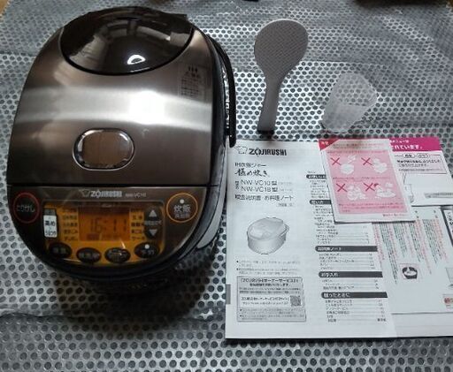 ベストバイおすすめ　象印 IH炊飯ジャー 極め炊き® NW-VC10 【一週間使用 】
