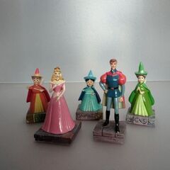 ディズニーストア 眠れる森の美女 オーロラ姫 ミニチュア フィギ...