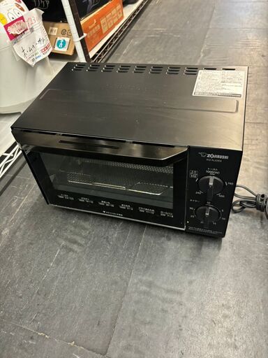 ☆中古￥2,000！ZOJIRUSHI　オーブントースター　家電　2021年製　EQ-A22E6型　【BD053】