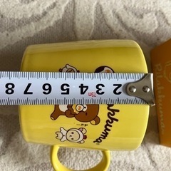 リラックマ　マグカップ　イエローの画像
