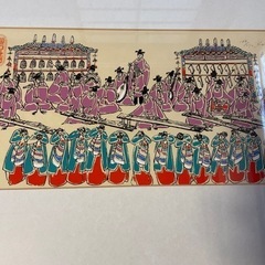 韓国　昔話の楽団　絵画の画像