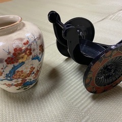 決定　壺　飾り　の画像