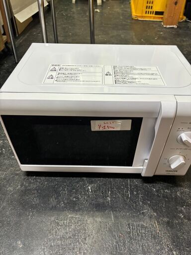 ☆中古￥4,500！YAMAZEN　電子レンジ　家電　2019年製　YRB-177(W)型　【BD057】