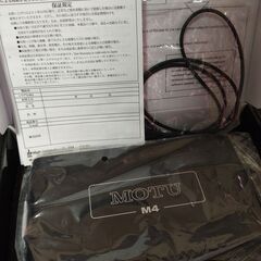 MOTU M4　オーディオインターフェースの画像