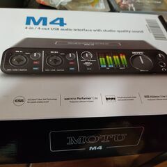 MOTU M4　オーディオインターフェースの画像