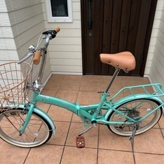 折りたたみ自転車　美品