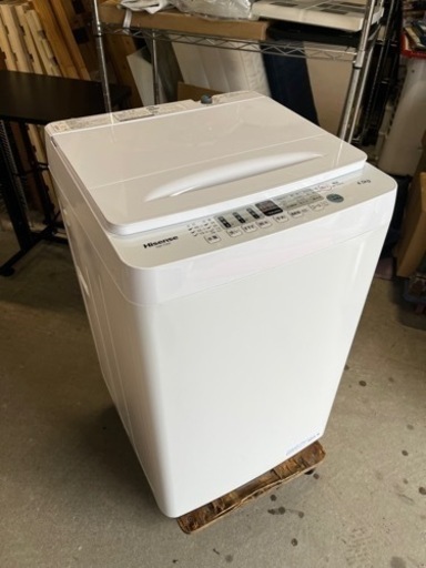 ☆超激安!!☆ Hisense 全自動電機洗濯機 4.5kg 2021年 HW-T45F 家電 生活家電 洗濯機