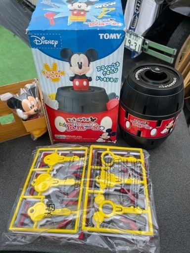 未使用品　ミッキーマウス　危機一発！　アンティーク品