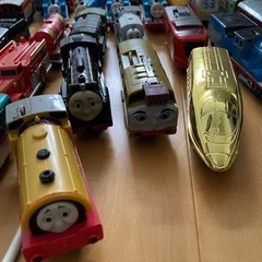 プラレール　トーマス　貨車　新幹線の画像
