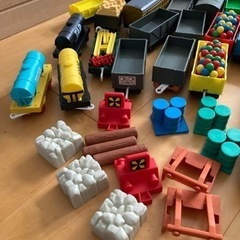 プラレール　トーマス　貨車　新幹線の画像