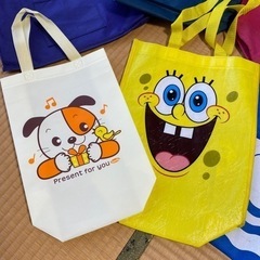 不織布バッグ　布バッグ　他　9点の画像