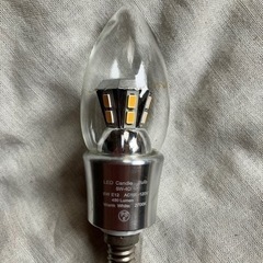 6個セットLED フィラメント電球　シャンデリア球の画像