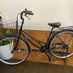 自転車  27インチ　ブラックの画像
