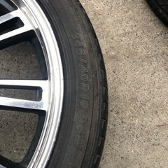 245/40R19 ホイールセット　委託品の画像