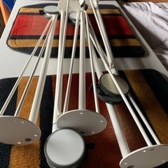 【終了】  IKEA テーブル　2000×600  ホワイトの画像