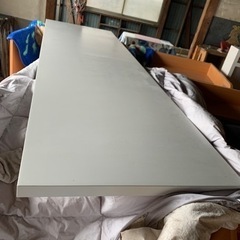 【終了】  IKEA テーブル　2000×600  ホワイトの画像