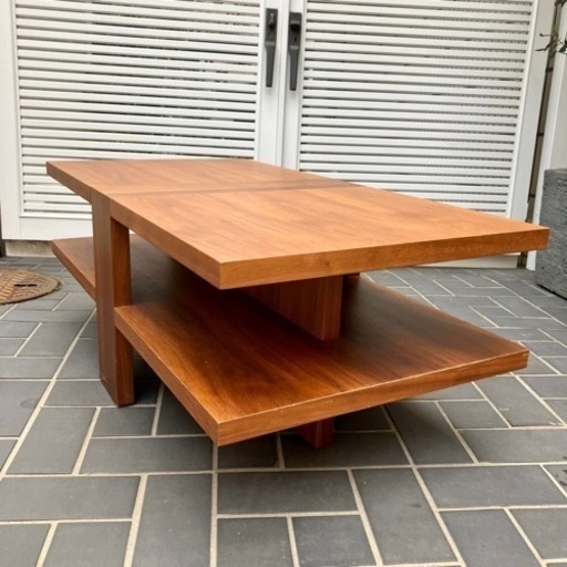 《売約済》【武蔵小山店】リビングテーブル　ウォールナット　ウォルナット　 ローテーブル　センターテーブル　検　モーダ・エン・カーサ　モーダエンカーサ　カッシーナ　イデー　ルイス　マスターウォール　アティーノ