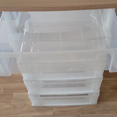 5段カラーボックスの画像