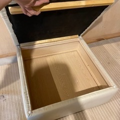 オットマン　収納付きの画像