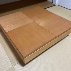 収納付き家具 和モダン　ローテーブル 