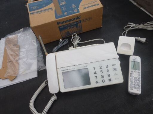 パナソニック　ファクス・電話機　子機つき　おたっくす