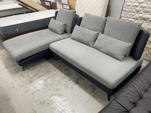 【愛品館 江戸川店 ソファ】NITORI（ニトリ） カウチソファ ID:156-019634-007