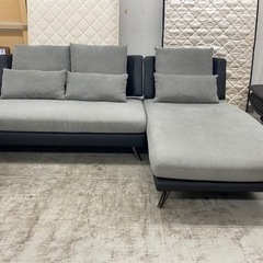 【愛品館 江戸川店 ソファ】NITORI（ニトリ） カウチソファ ID:156-019634-007の画像