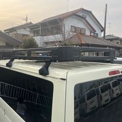 INNO製ハイエース用キャリア売ります