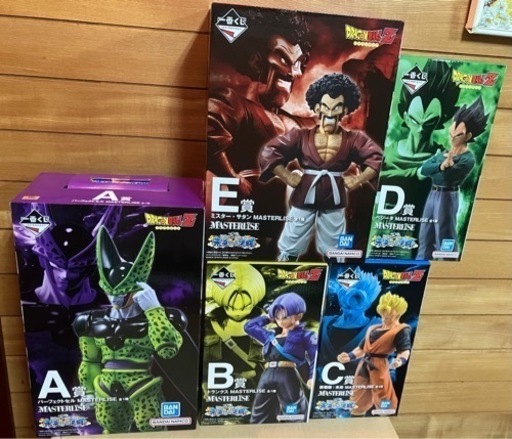 一番くじ　ドラゴンボール　フィギュア５体セット
