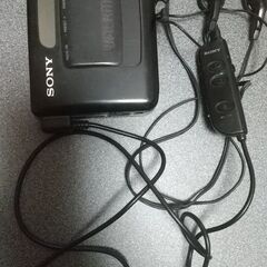 <売約済み＞SONY WALKMAN WM-FX77、Panasonic S-XBS　カセットプレーヤー（当時もの）の画像