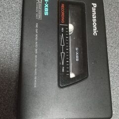 <売約済み＞SONY WALKMAN WM-FX77、Panasonic S-XBS　カセットプレーヤー（当時もの）の画像