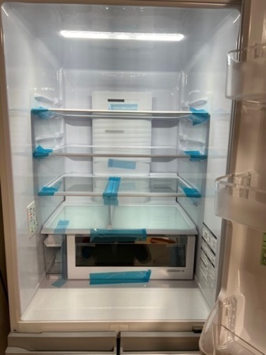 美品✨日立　冷蔵庫　シルバー　470㍑