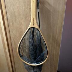 渓流釣り　ランディングネット