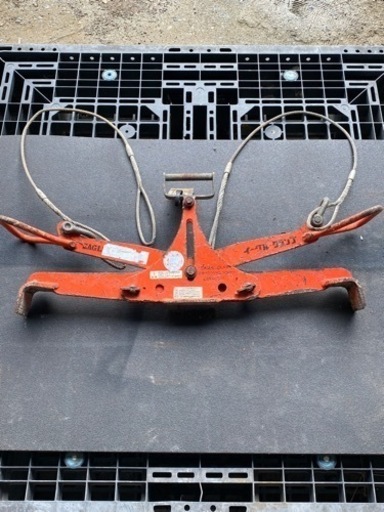 コンクリート2次製品用クランプ側溝つり用イーグルクランプUGH型